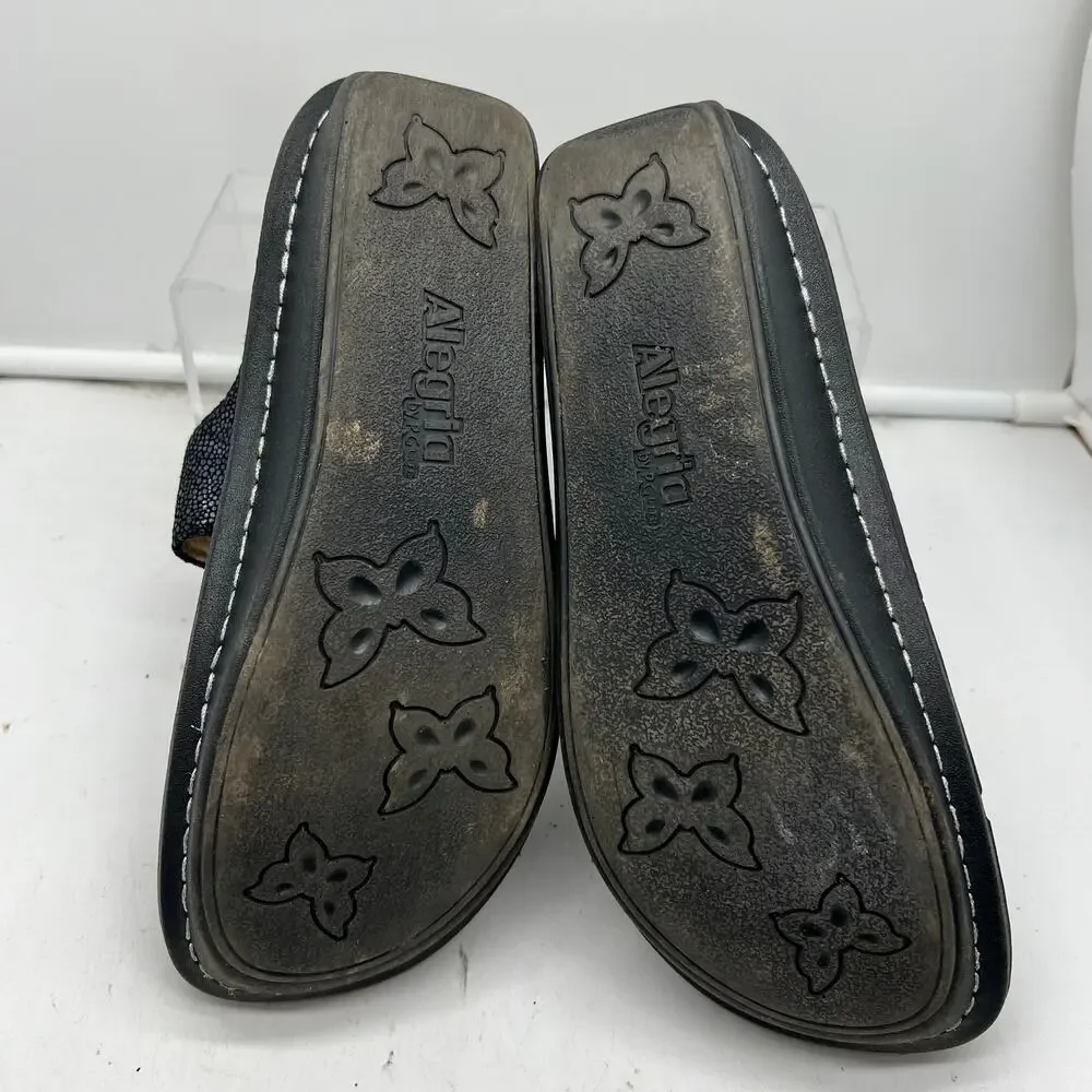 Alegria Shoes Womens 38 US 9 Paloma PAL-233 Mary Jane Leather